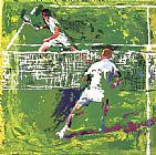 Leroy Neiman Famous Paintings - Tennis Players